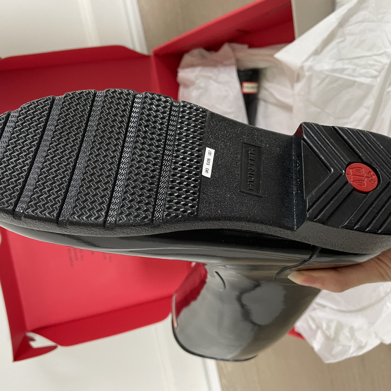 Hunter boots worn i nthree videos